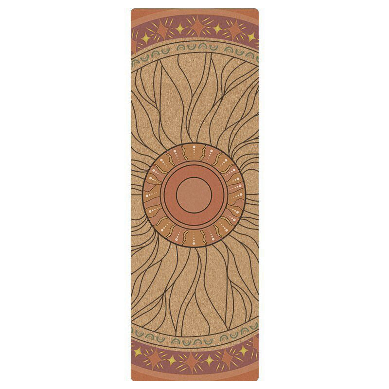 Non-slip Cork Yoga Exercise Mat