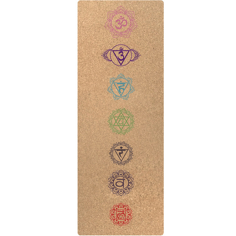 Non-slip Cork Yoga Exercise Mat