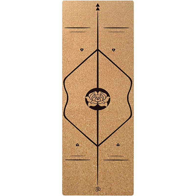 Non-slip Cork Yoga Exercise Mat
